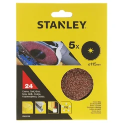 Stanley 115mm Grinding Pads 24G - STA32150-XJ