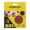 Stanley 125mm ROS Sheets Mixed - STA32047-XJ -Silverlife Store 12807005 1904831968381246