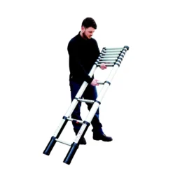 Abru Telescopic Extension Ladder - 3.2m -Silverlife Store 12808320 4814833222184482