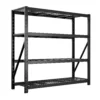 Rack 1000 4 Wire Shelf Storage Unit 1000kg - 1830 X 1930 X 640mm -Silverlife Store 12808707 1034909406123253