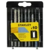Stanley 10Pc Mixed Jigsaw Blades U - STA28020-XJ -Silverlife Store 12809989 2314831898782623