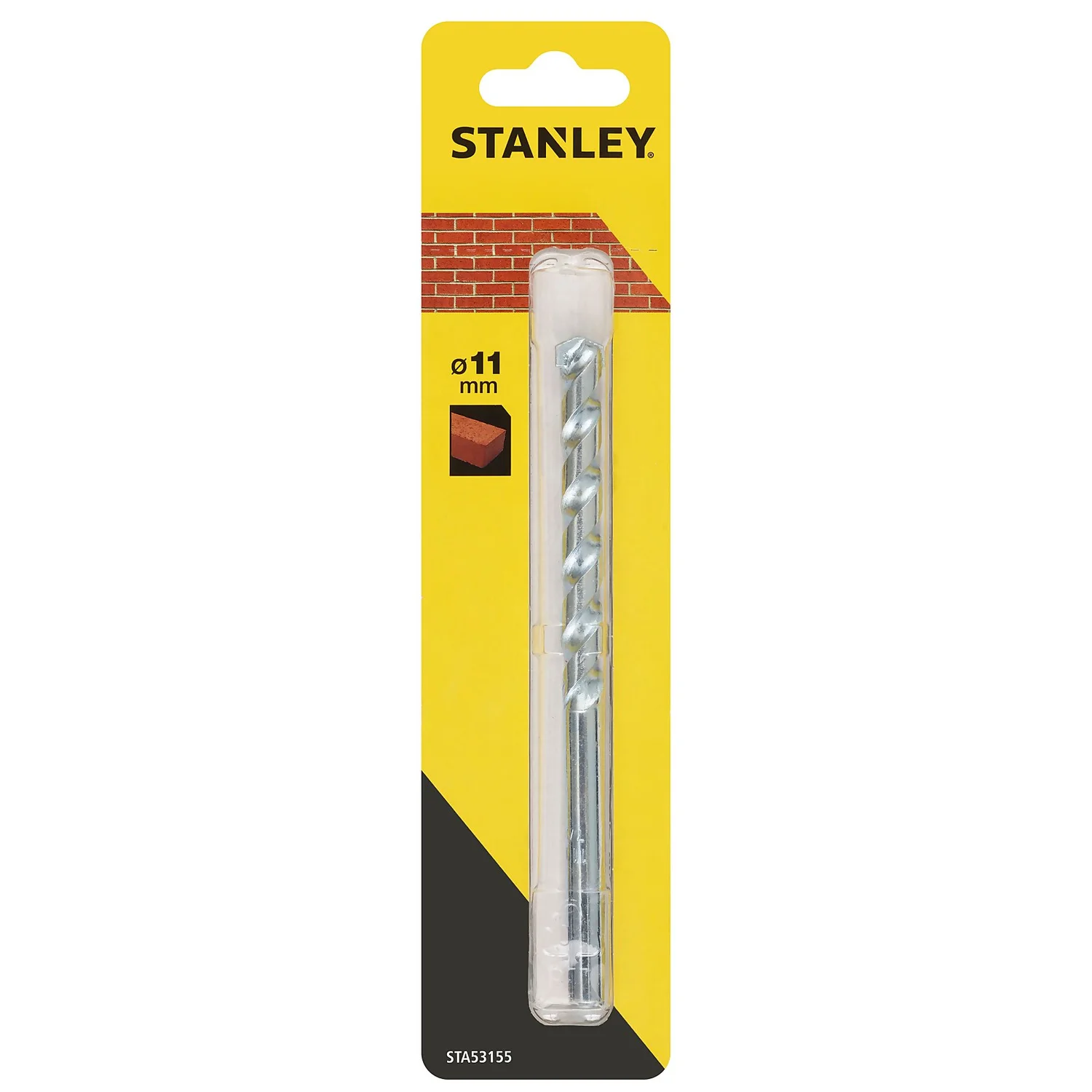 Stanley Masonry Drill Bit 11 X 150mm 3 Stanley Masonry Drill Bit 11 X 150mm