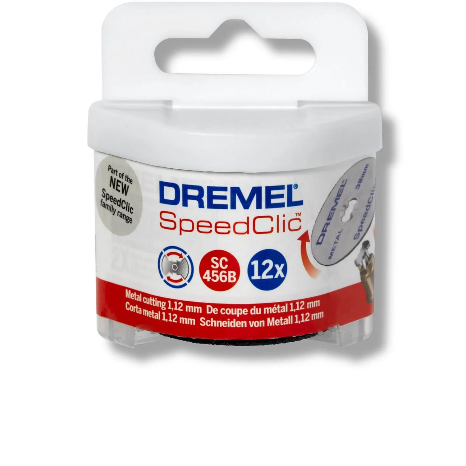 Dremel SpeedClic Metal Cut Wheel 12 Pack 4 Dremel SpeedClic Metal Cut Wheel 12 Pack - Image 2