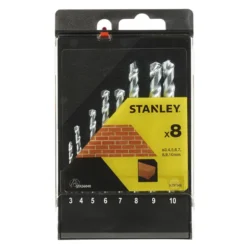 Stanley 8Pc Masonry Drill Bit Set - STA56040-QZ