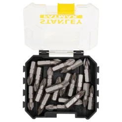 Stanley Fatmax 20x Pz2 25mm Tic-Tac Screwdriver Bit Box - STA60041-XJ -Silverlife Store 12810879 2874937350617927