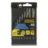 Stanley Fatmax 10Pc Bullet Metal Drill Bit Set -STA56123-XJ -Silverlife Store 12811208 7684831964037045