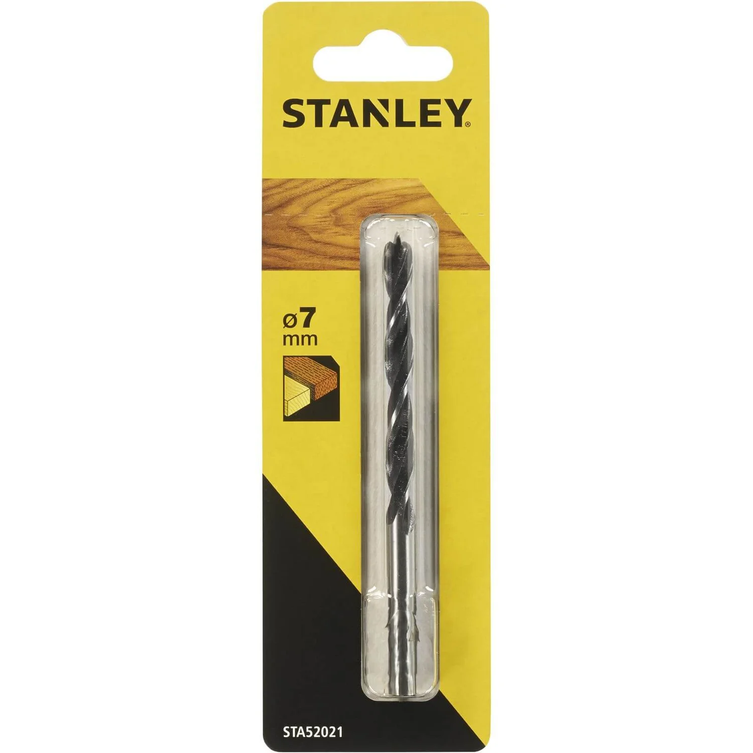Stanley Bradpoint Drill Bit 7mm -STA52021-QZ 3 Stanley Bradpoint Drill Bit 7mm -STA52021-QZ