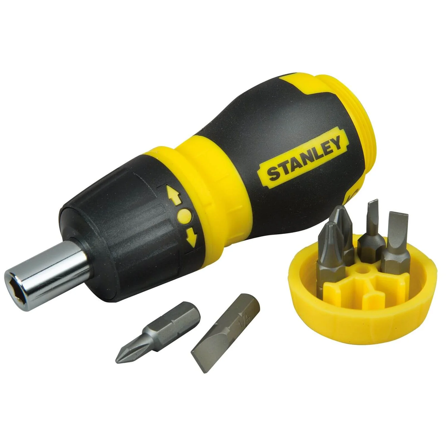 Stanley Stubby Ratcheting Screwdriver 4 Stanley Stubby Ratcheting Screwdriver - Image 2