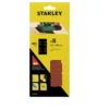 Stanley 1/3 Sheet Sander 80G Hook & Loop Sanding Sheets - STA31582-XJ -Silverlife Store 12811602 3244831966844253