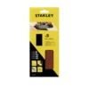 Stanley 1/3 Sheet Sander UNPunched Wire Clip Mixed Sanding Sheets - STA31116-XJ -Silverlife Store 12811677 1514831959852033