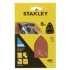 Stanley Detail Sander Sheets 240G - STA31740-XJ -Silverlife Store 12811728 2094831966907382
