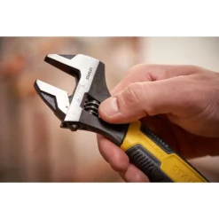 Stanley Bi-Material Adjustable Wrench 150mm -Silverlife Store 12812558 2015031721489239