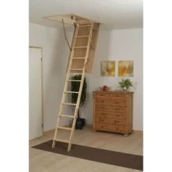 Rhino Timber Loft Ladder -Silverlife Store 12812731 1614833171301323