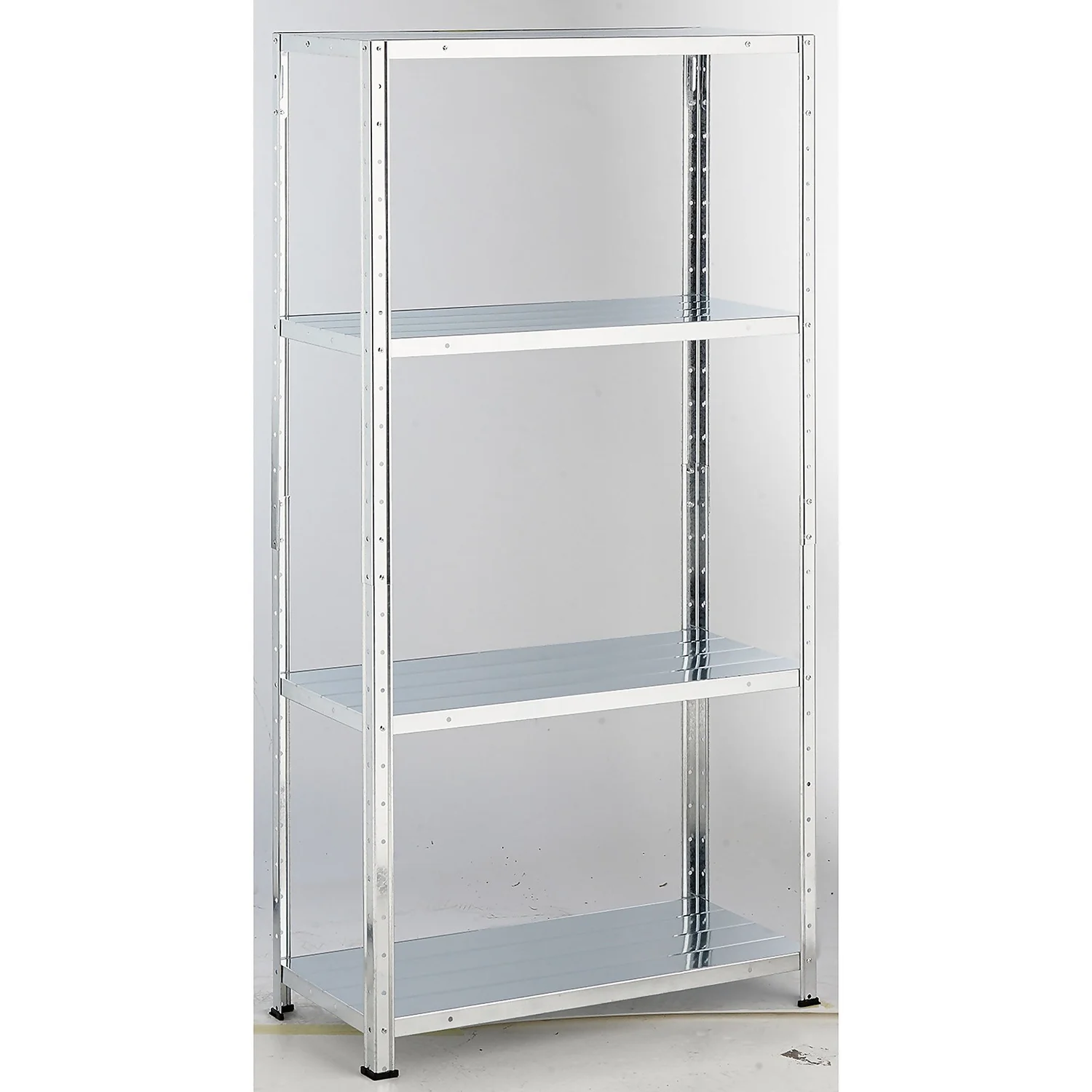 Handy 4 Galvanised Shelf Storage Unit 50kg - 1370 X 710 X 305mm 4 Handy 4 Galvanised Shelf Storage Unit 50kg - 1370 X 710 X 305mm - Image 2