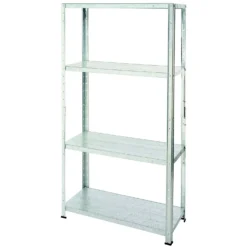 Handy 4 Galvanised Shelf Storage Unit 50kg - 1370 X 710 X 305mm