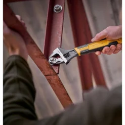 Stanley Bi-Material Adjustable Wrench 250mm -Silverlife Store 12821016 2125031721820685