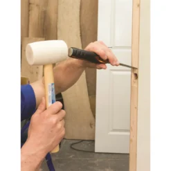 Silverline White Rubber Mallet - 16oz (454g)