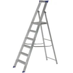Werner MasterTrade Platform Step Ladder - 6 Tread