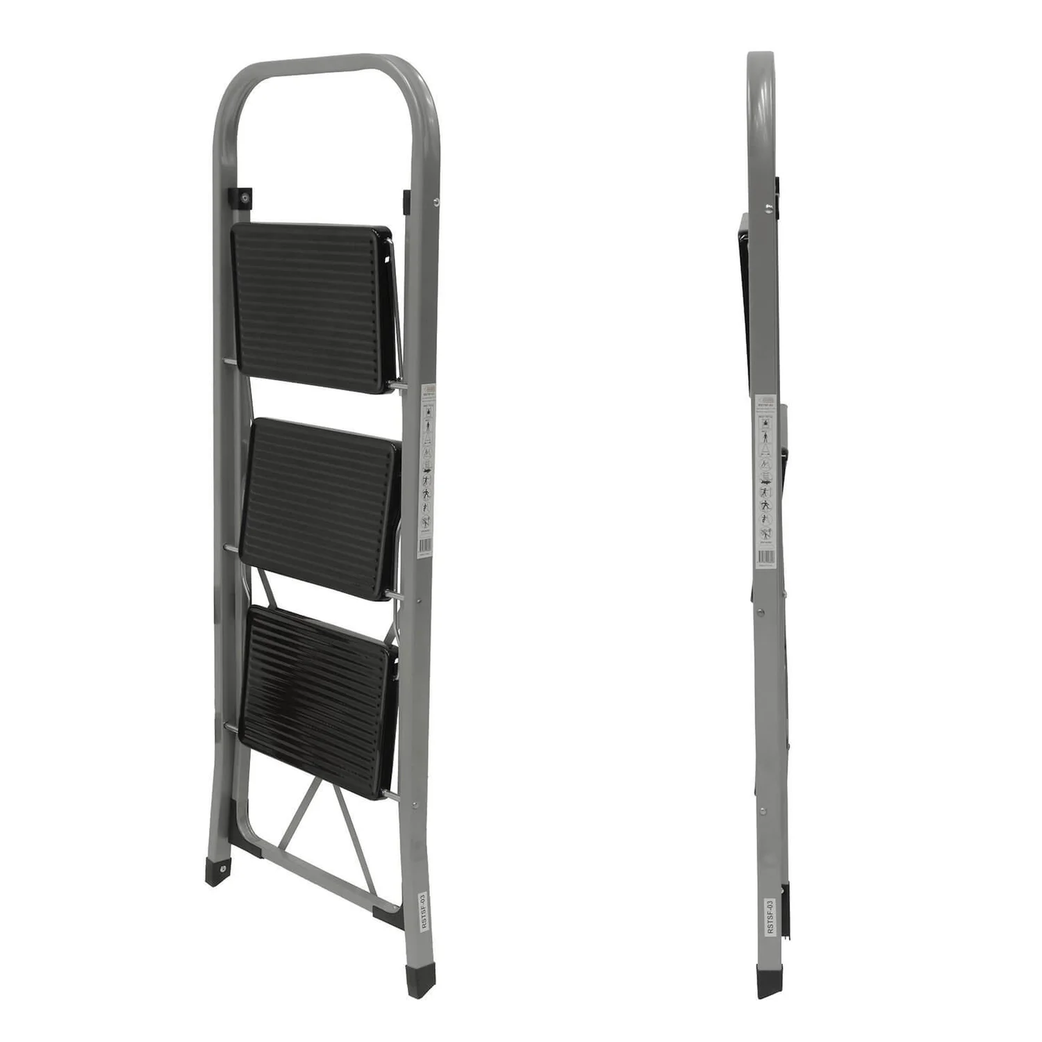 Rhino 3 Tread Step Stool 4 Rhino 3 Tread Step Stool - Image 2