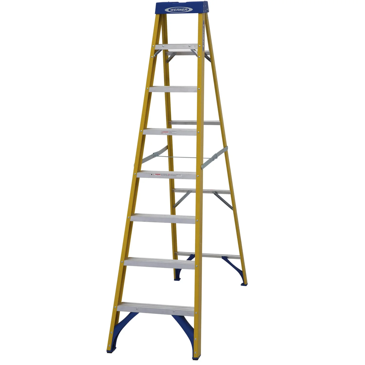 Werner Fibreglass Step Ladder - 8 Tread 3 Werner Fibreglass Step Ladder - 8 Tread