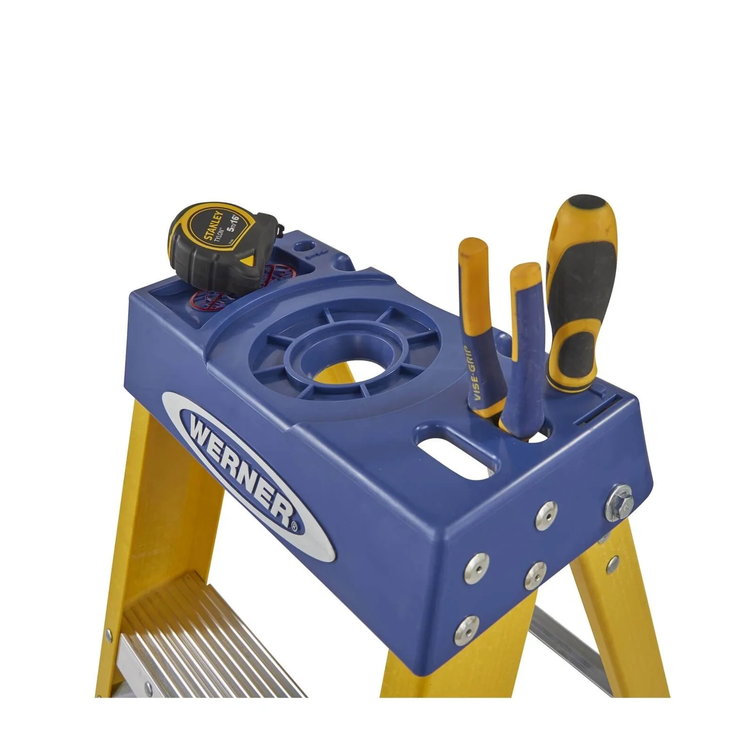 Werner Fibreglass Step Ladder - 8 Tread 5 Werner Fibreglass Step Ladder - 8 Tread - Image 3