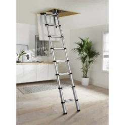 None Telescopic Loft Ladder 2.6m 9 None Telescopic Loft Ladder 2.6m -Silverlife Store 12829286 1634832979375522