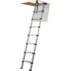 None Telescopic Loft Ladder 2.6m -Silverlife Store 12829286 1714831917991956