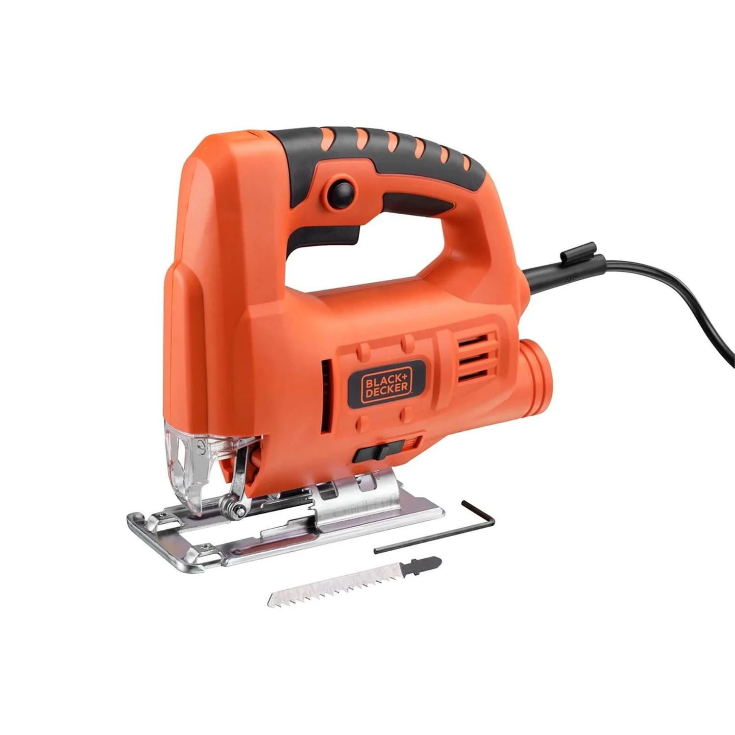 Black & Decker BLACK+DECKER Heavy Duty 400W Corded Jigsaw With Blade (KS501-GB) 4 Black & Decker BLACK+DECKER Heavy Duty 400W Corded Jigsaw With Blade (KS501-GB) - Image 2