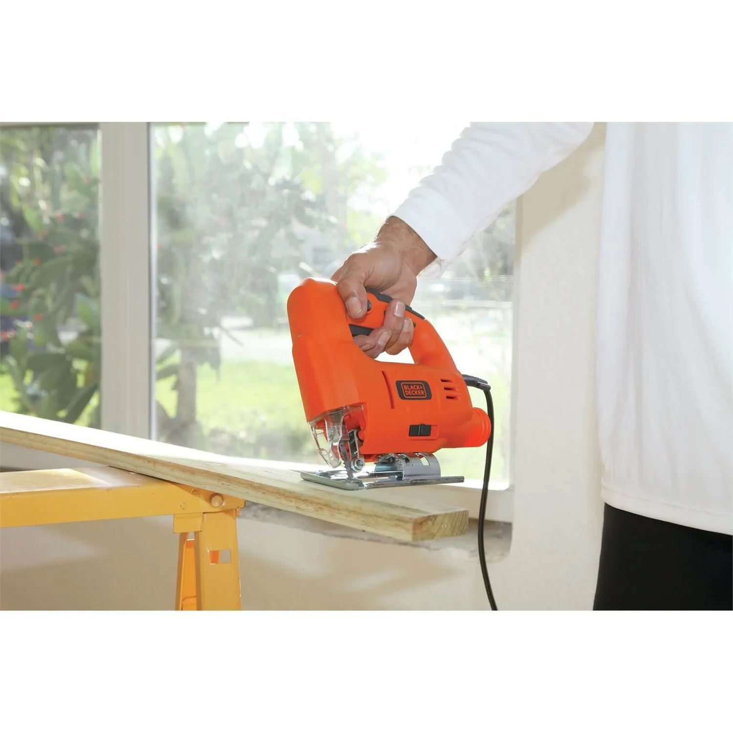 Black & Decker BLACK+DECKER Heavy Duty 400W Corded Jigsaw With Blade (KS501-GB) 5 Black & Decker BLACK+DECKER Heavy Duty 400W Corded Jigsaw With Blade (KS501-GB) - Image 3