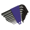 Silverline 10 Piece Hex Key Set - 1/16-3/8" -Silverlife Store 12830452 1284831957267356