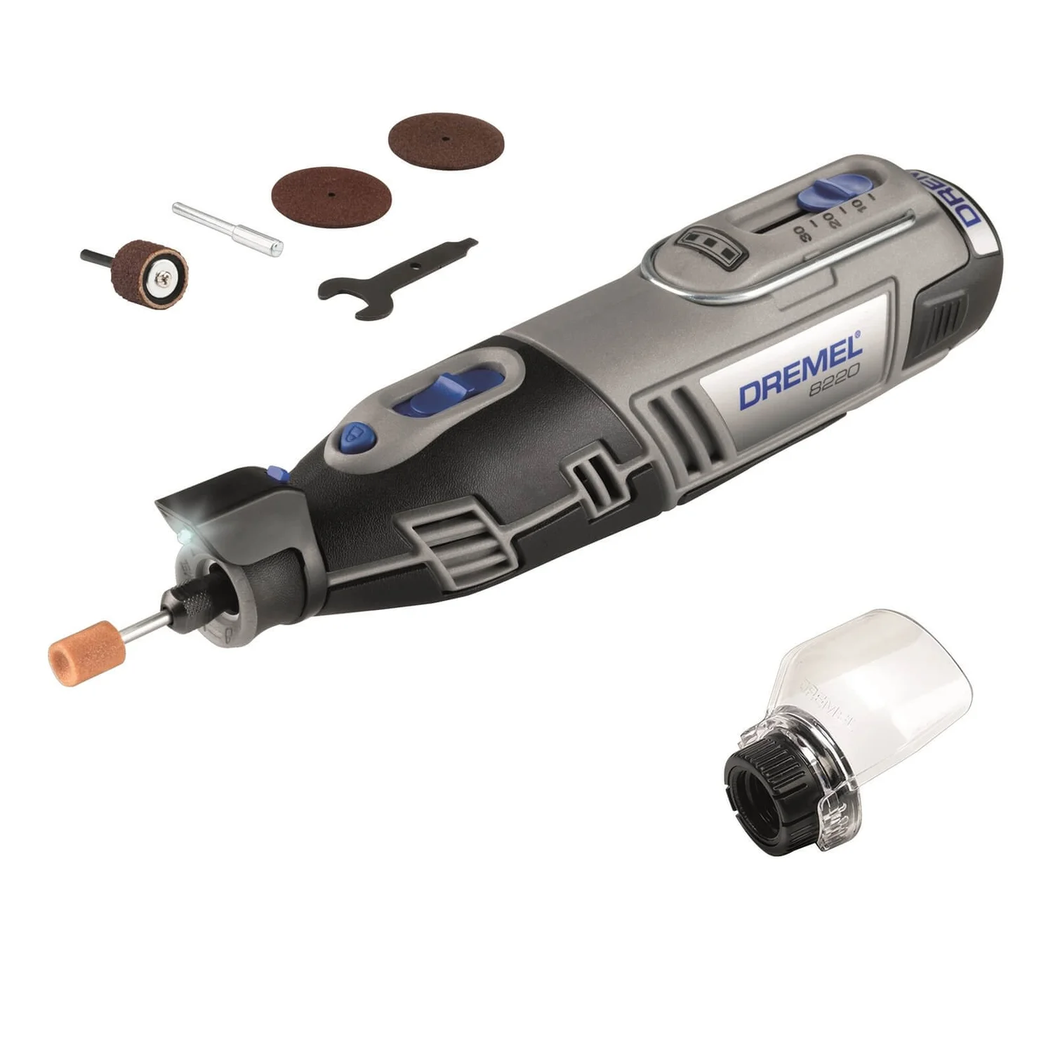 Dremel 8220-1/5 Cordless Multi-tool Kit 4 Dremel 8220-1/5 Cordless Multi-tool Kit - Image 2