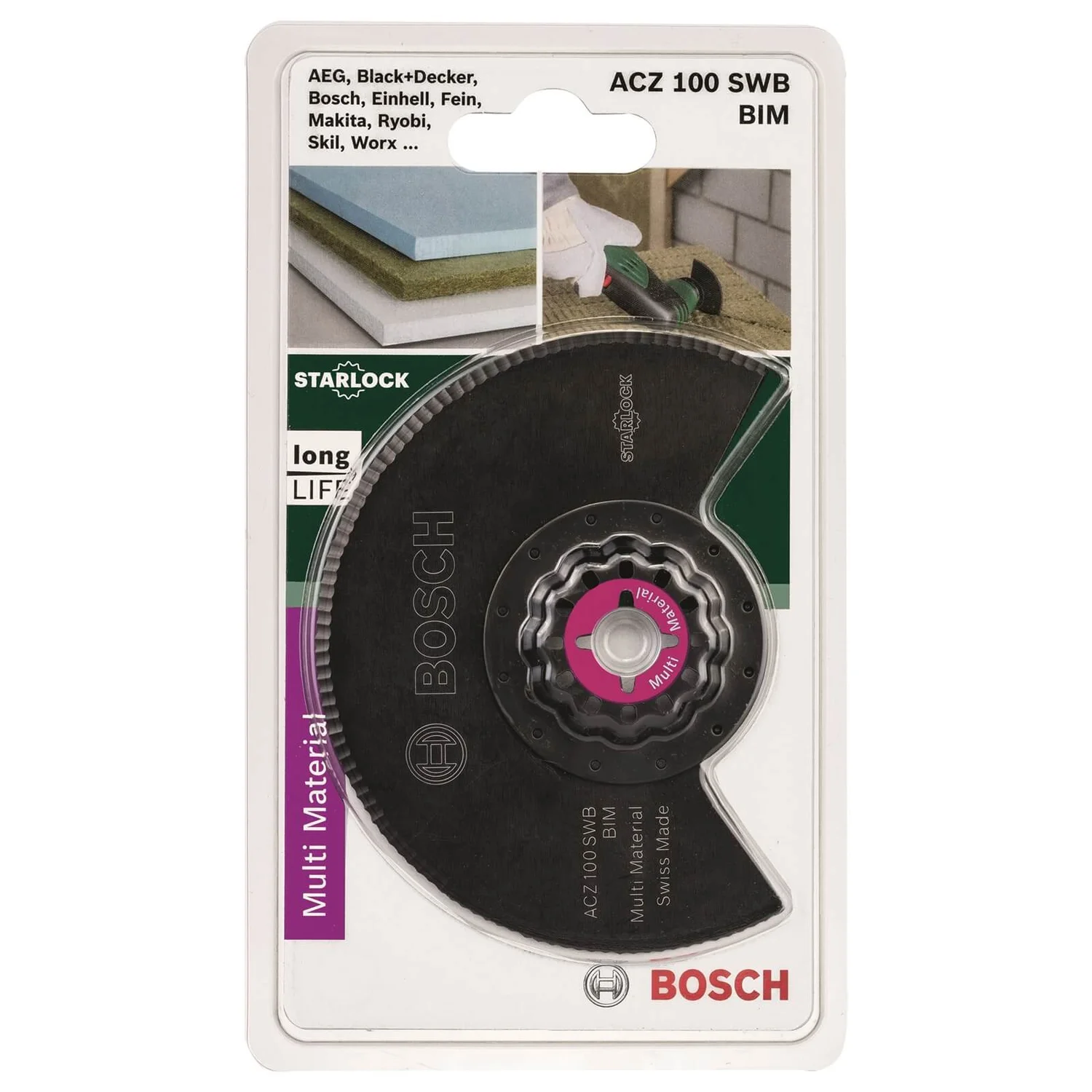 Bosch ACZ 100 SWB Multi Material Blade 3 Bosch ACZ 100 SWB Multi Material Blade