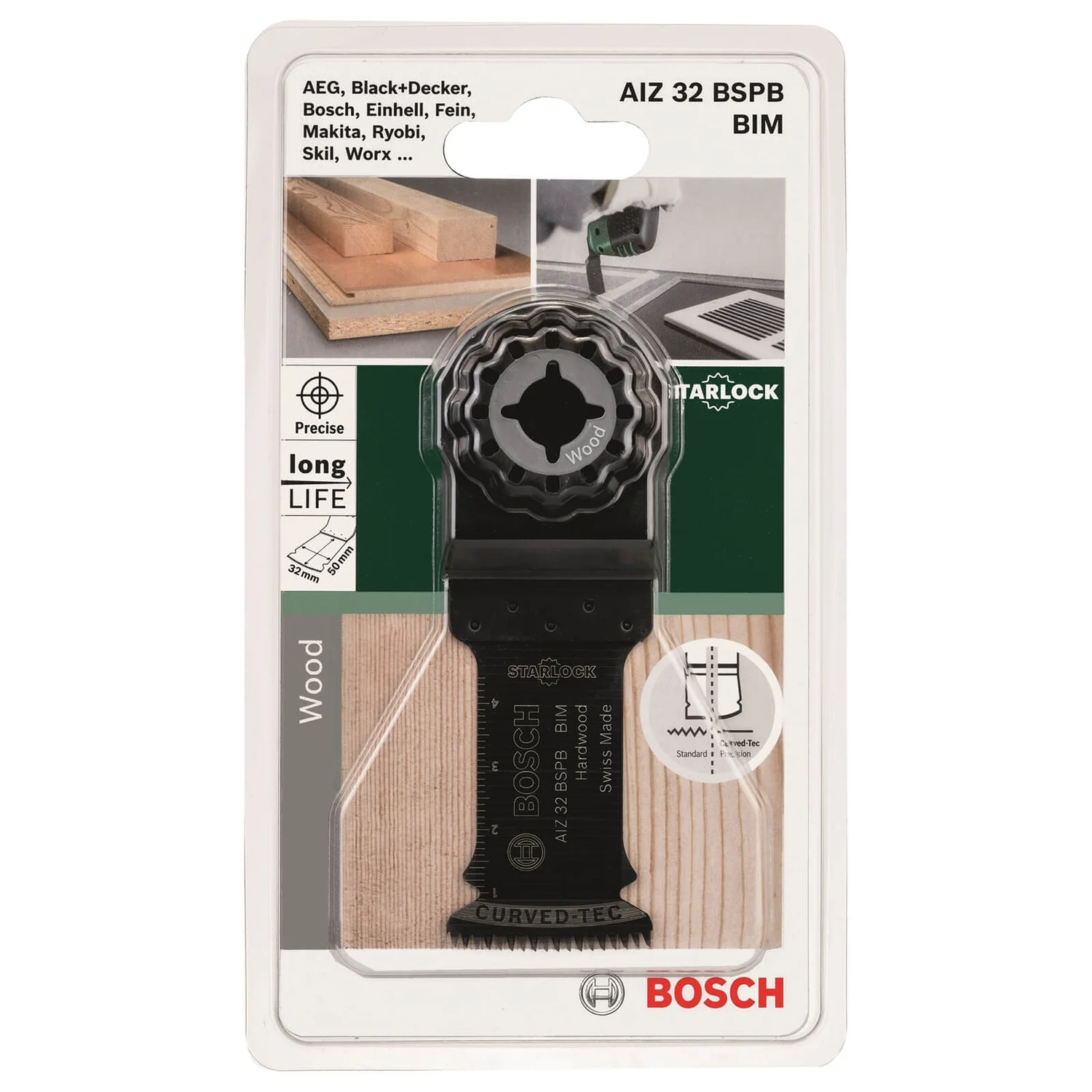 Bosch AIZ 32 BSPB Plunge Cut Wood Blade 3 Bosch AIZ 32 BSPB Plunge Cut Wood Blade