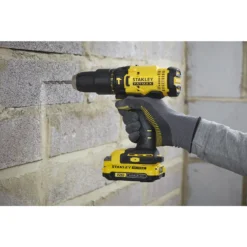 STANLEY FATMAX V20 18V Cordless Combi Drill With Kit Box (SFMCD711D11-GB) -Silverlife Store 12831180 1144845587482233