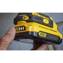 STANLEY FATMAX V20 18V Cordless Combi Drill With Kit Box (SFMCD711D11-GB) -Silverlife Store 12831180 7664845587550639