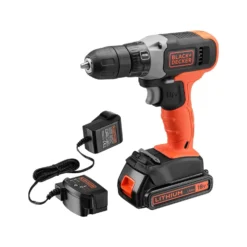 Black & Decker BLACK+DECKER 18V Cordless Drill Driver With Battery And Charger (BCD001C1-GB) -Silverlife Store 12838402 2024832978923212