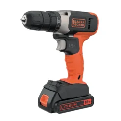 Black & Decker BLACK+DECKER 18V Cordless Drill Driver With Battery And Charger (BCD001C1-GB) -Silverlife Store 12838402 3364832978848902
