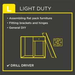 Black & Decker BLACK+DECKER 18V Cordless Drill Driver With Battery And Charger (BCD001C1-GB) -Silverlife Store 12838402 7564832978782986