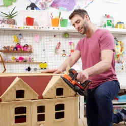 Black & Decker BLACK+DECKER 18V Cordless Detail Mouse Sander (BDCDS18-GB) -Silverlife Store 12838410 2834832986832334