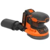 Black & Decker BLACK+DECKER 18V Cordless Random Orbital Sander With Sanding Sheet (BDCROS18-GB)