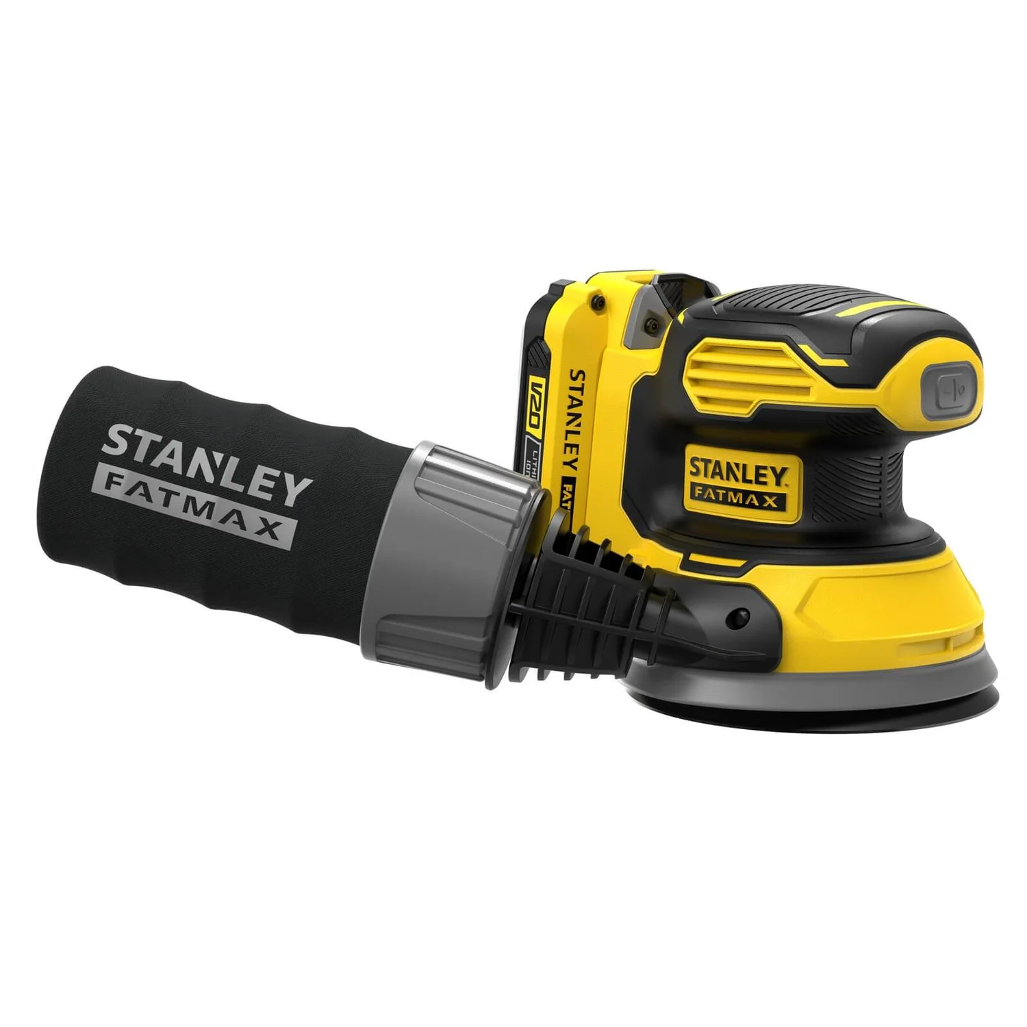 STANLEY FATMAX V20 18V Cordless Random Orbital Sander (SFMCW220D1S-GB) 4 STANLEY FATMAX V20 18V Cordless Random Orbital Sander (SFMCW220D1S-GB) - Image 2