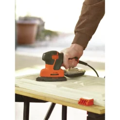 Black & Decker BLACK+DECKER 120W Corded Detail Mouse Sander With 6x Accessories And Storage Bag (KA2000-GB) -Silverlife Store 12838539 6104832961076188