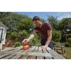 Black & Decker BLACK+DECKER 230W Corded Random Orbital Sander With Sanding Sheet (BEW210-GB) -Silverlife Store 12838545 1634832963413890