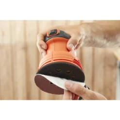 Black & Decker BLACK+DECKER 230W Corded Random Orbital Sander With Sanding Sheet (BEW210-GB) -Silverlife Store 12838545 3724832963562135