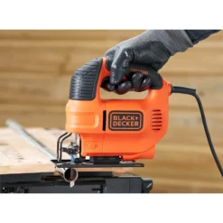 Black & Decker BLACK+DECKER Variable Speed 520W Corded Jigsaw With Blade And Kit Box (KS701EK-GB) 12 Black & Decker BLACK+DECKER Variable Speed 520W Corded Jigsaw With Blade And Kit Box (KS701EK-GB) -Silverlife Store 12838550 2014832962665231