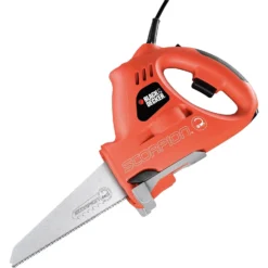Black & Decker BLACK+DECKER Scorpion 400W Powered Hand Saw With Blades (KS890ECN-GB) -Silverlife Store 12838554 8874832964059130