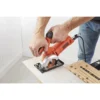 Black & Decker BLACK+DECKER Mini 400W Corded Circular Saw With Blades And Kit Box (BES510K-GB)