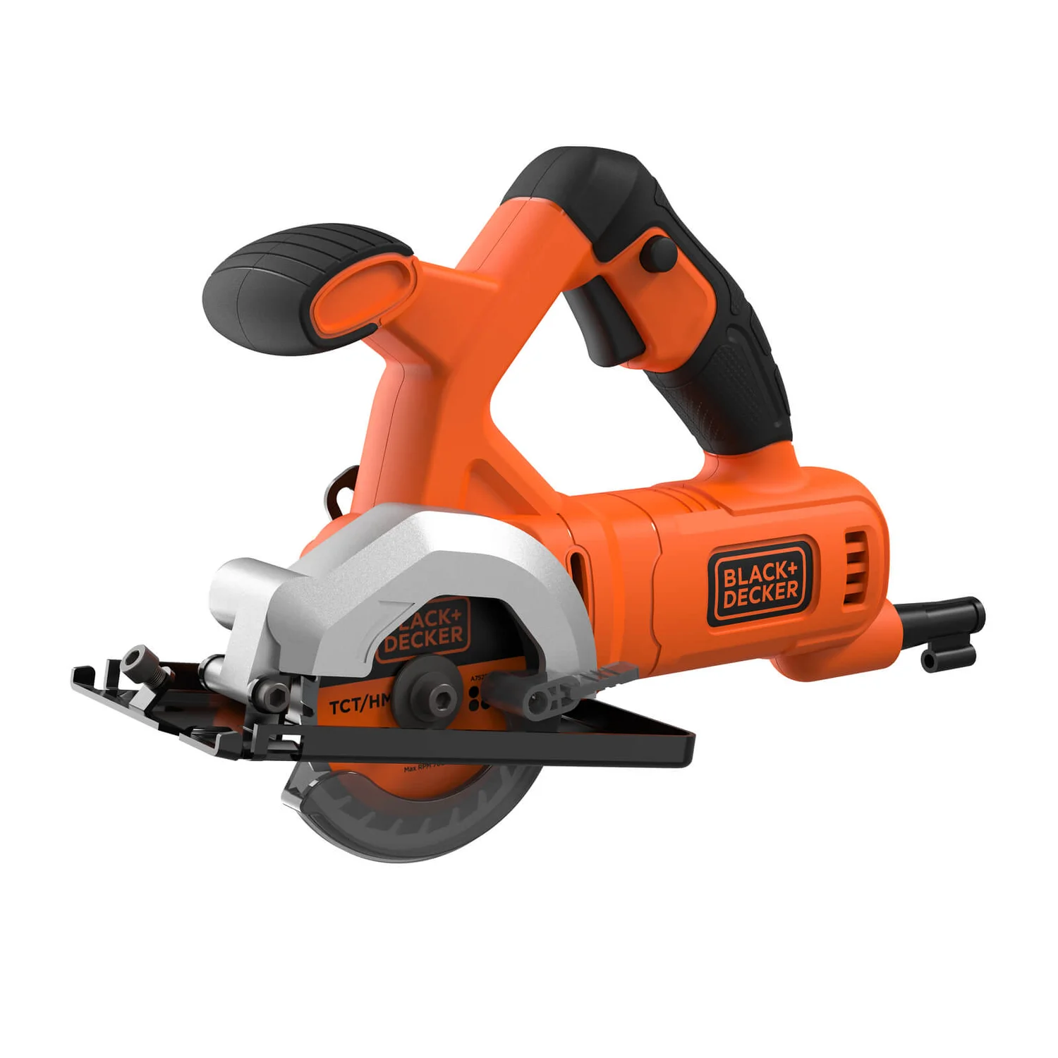 Black & Decker BLACK+DECKER Mini 400W Corded Circular Saw With Blades And Kit Box (BES510K-GB) 4 Black & Decker BLACK+DECKER Mini 400W Corded Circular Saw With Blades And Kit Box (BES510K-GB) - Image 2