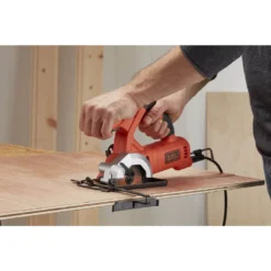 Black & Decker BLACK+DECKER Mini 400W Corded Circular Saw With Blades And Kit Box (BES510K-GB) 15 Black & Decker BLACK+DECKER Mini 400W Corded Circular Saw With Blades And Kit Box (BES510K-GB) -Silverlife Store 12838556 8124832963066910