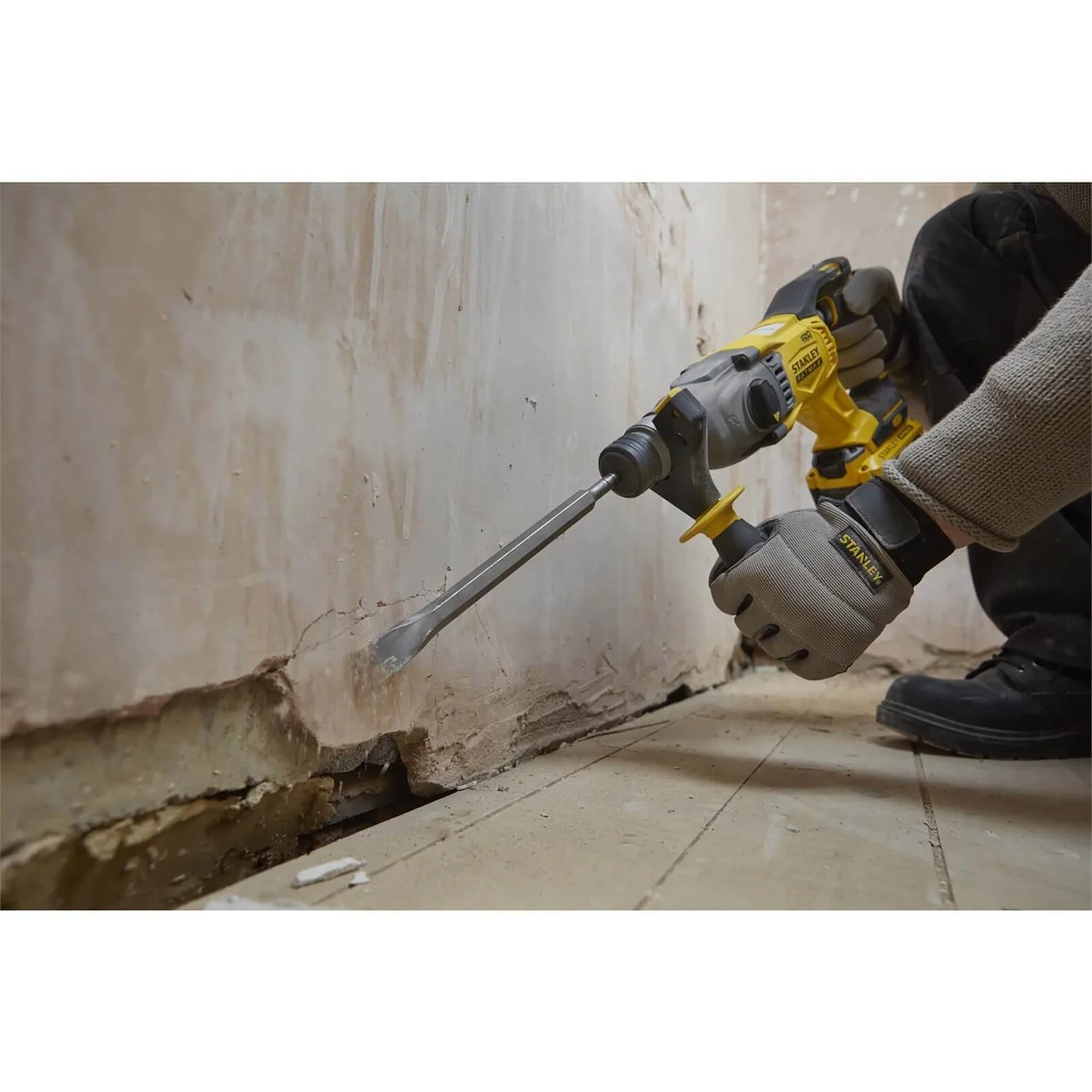 STANLEY FATMAX V20 18V Cordless SDS Plus Hammer Drill With Kit Box (SFMCH900M12-GB) 8 STANLEY FATMAX V20 18V Cordless SDS Plus Hammer Drill With Kit Box (SFMCH900M12-GB) - Image 6